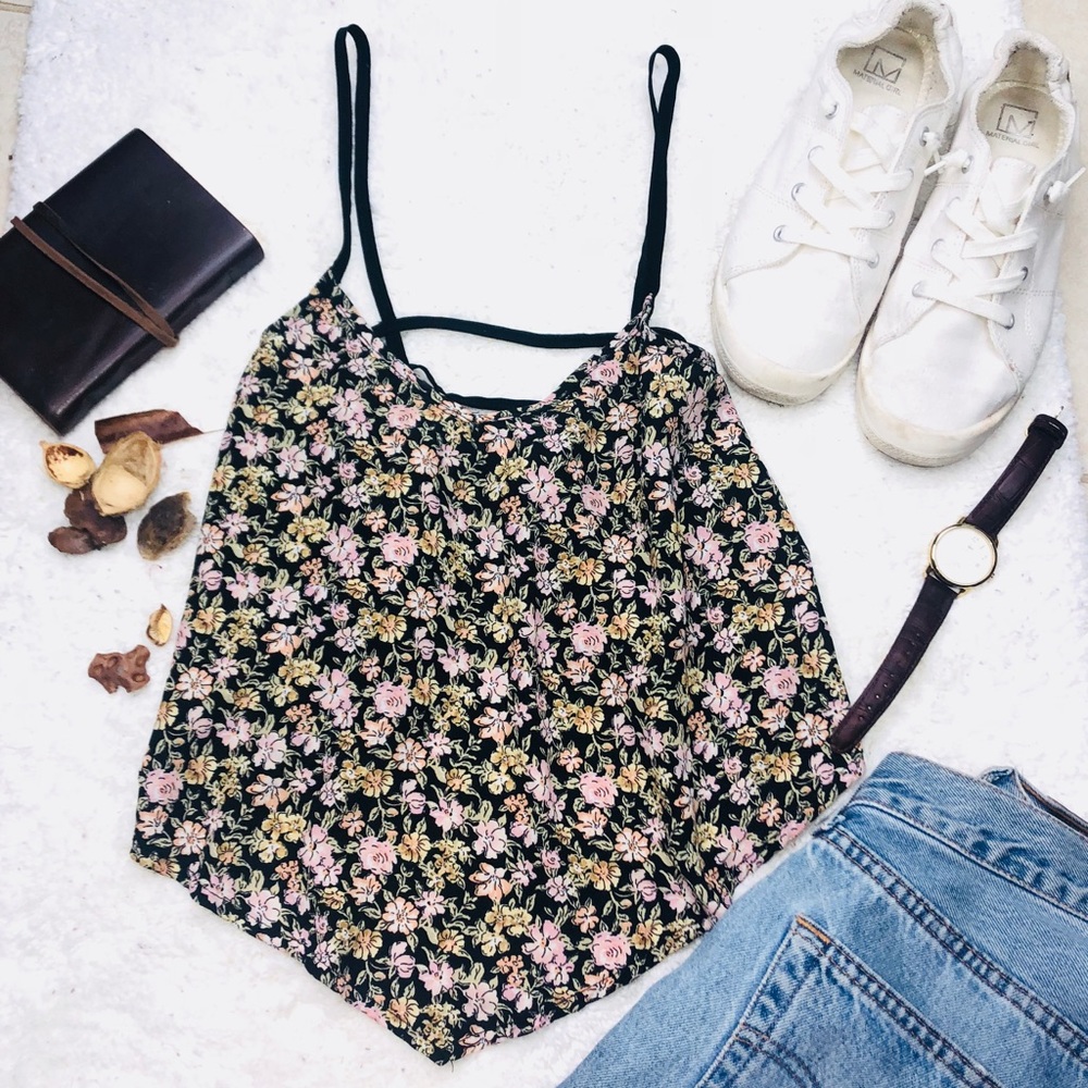 Cute PacSun L.A Hearts crop top | XS